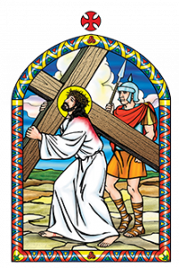 Jesus Receives the Cross